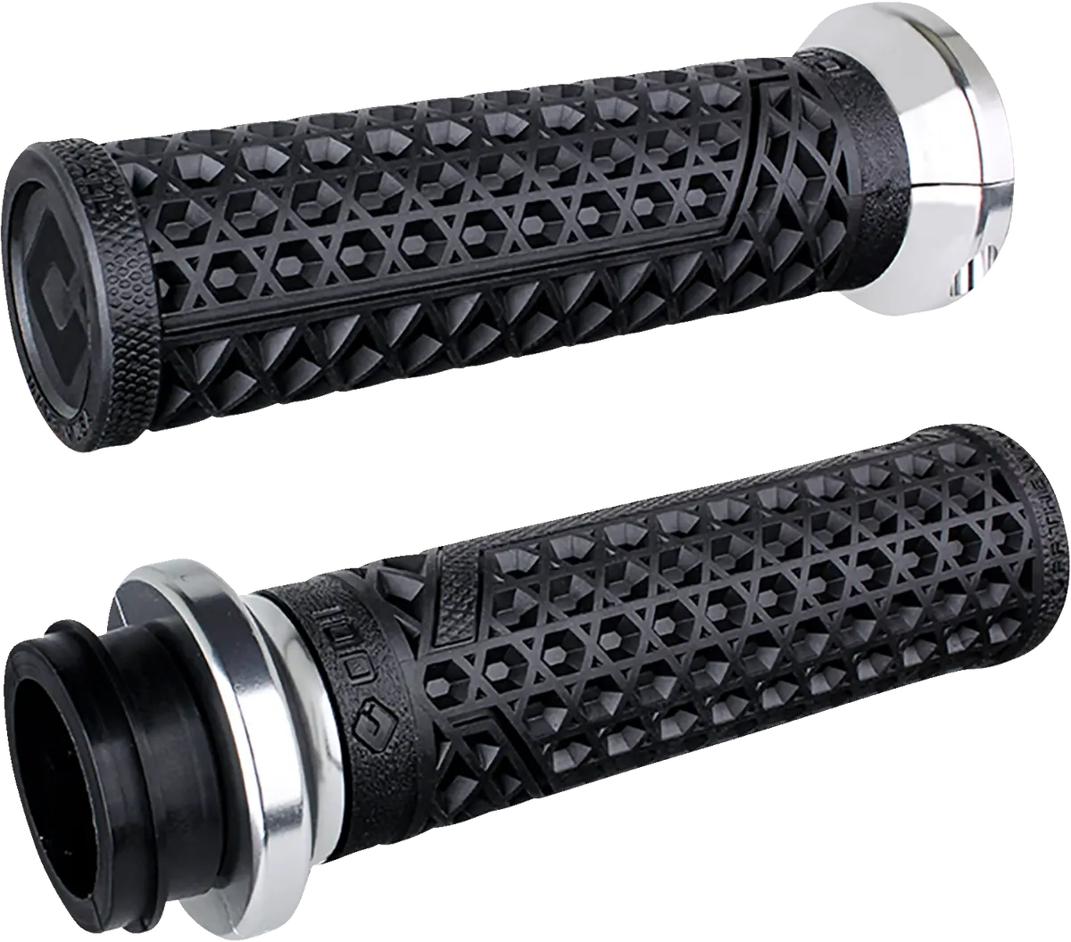 Odi Vans Harley Davidson Grips - Tbw - Black/Silver V31vhtwb-S 1