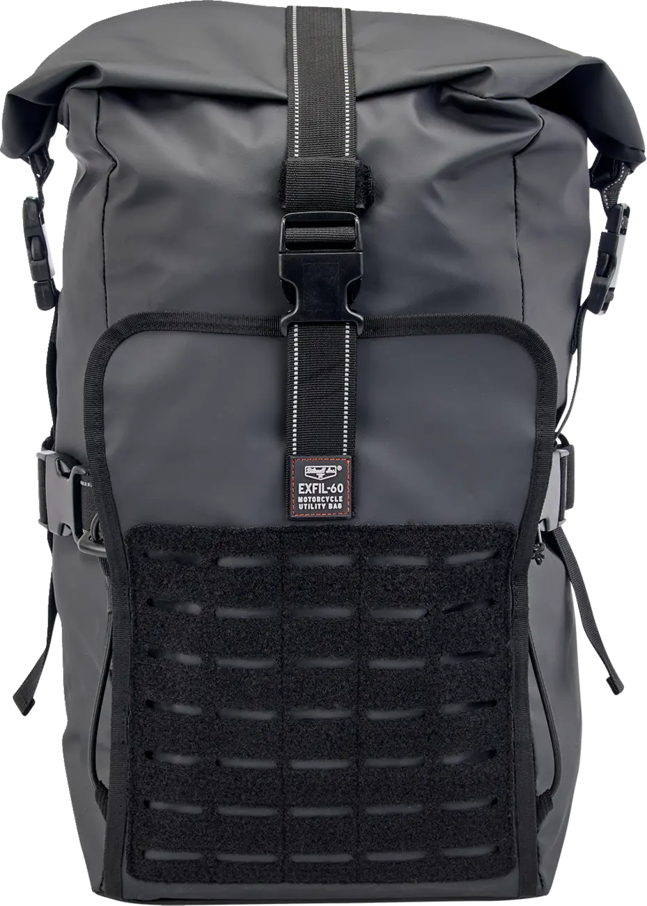 Biltwell Exfil-60 Dry Bag - Gen 2 - Black 3016-01 1