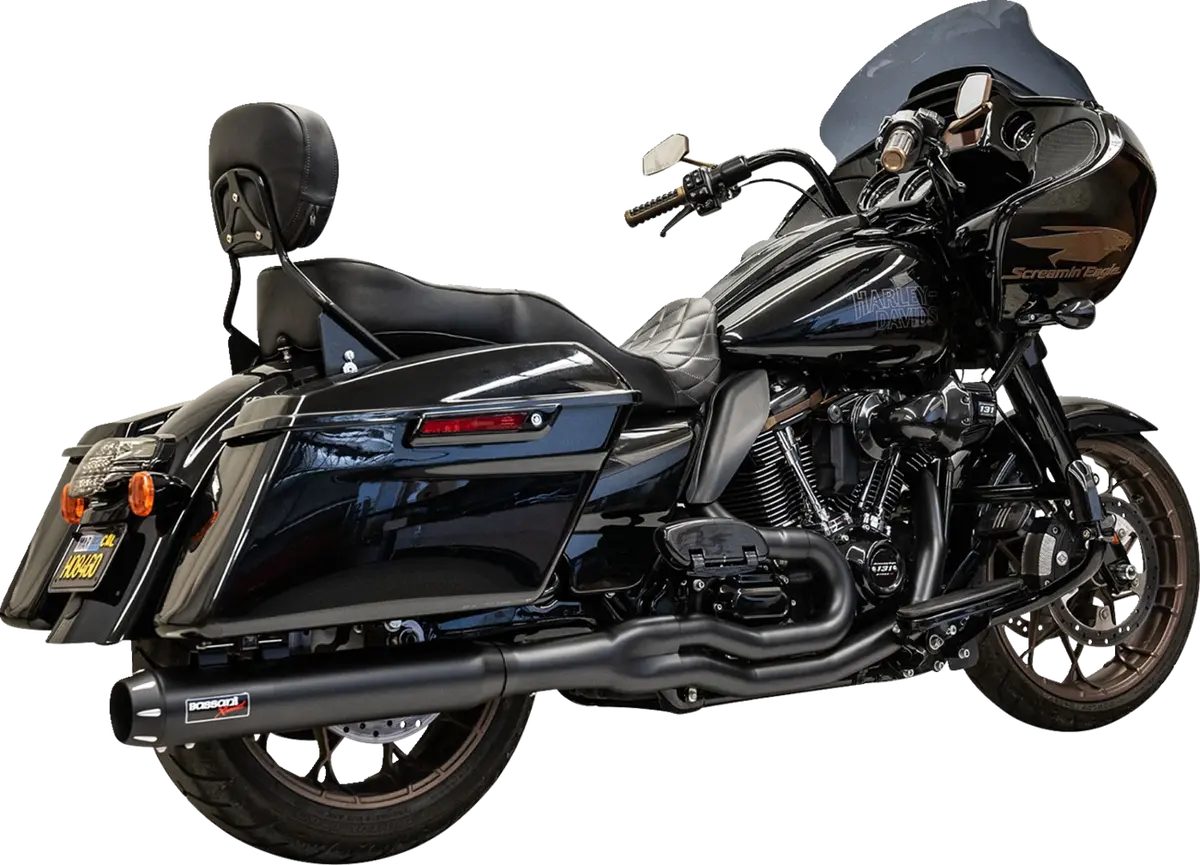 Bassani Xhaust 2-Into-1 Exhaust System - 49-State - Black 1F58rbe 1
