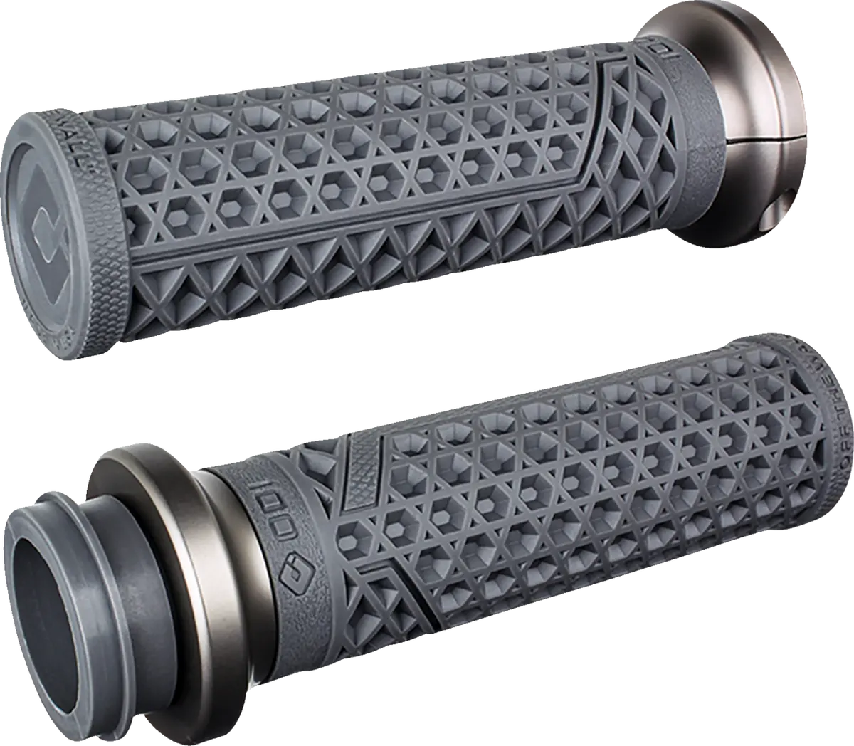 Odi Vans Harley Davidson Grips - Cable - Graphite/Gunmetal V31vhcwh-H 1