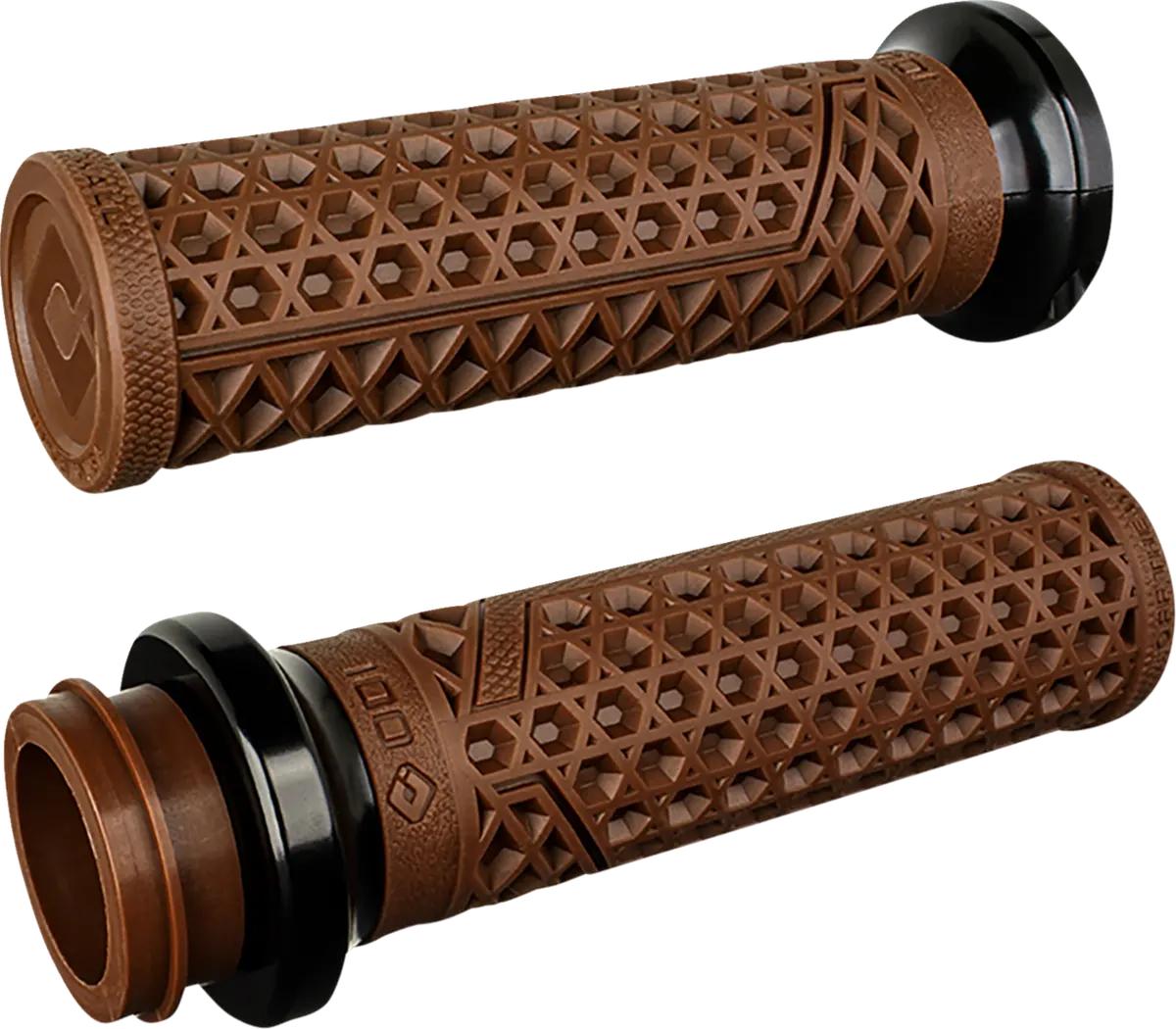 Odi Vans Harley Davidson Grips - Cable - Brown/Black V31vhcwn-B 1