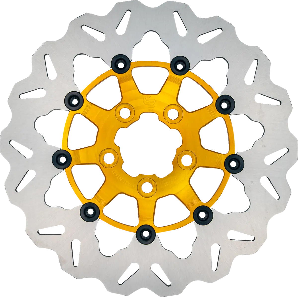 Gbrakes Brake Rotor - Rear - Gold Df681cws-G 1