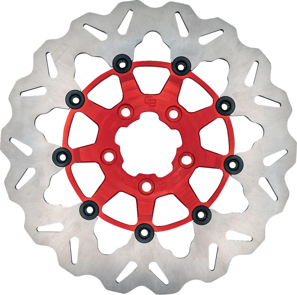 Gbrakes Brake Rotor - Front - Red Df835cw-R 1