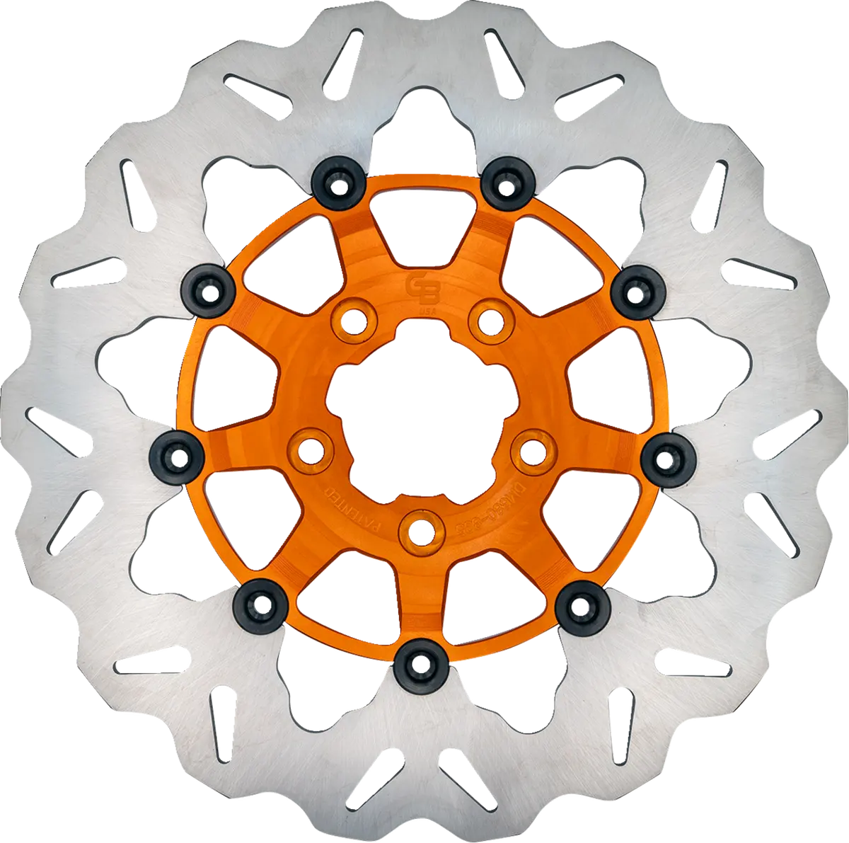 Gbrakes Brake Rotor - Front - Orange Df835cw-O 1
