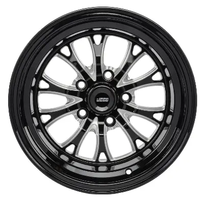 Set Of 4 Jegs Ssr Spike Wheel Size: 15" X 10" 555-681434 1