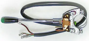 Mini Indicator Stalk Mk1 With Green Light In End 1