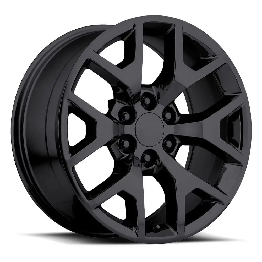 20X9 Black Fr41 Zl1 Camaro Style Wheel (6X139.7 / 6X5.50 Bolt Pattern 1