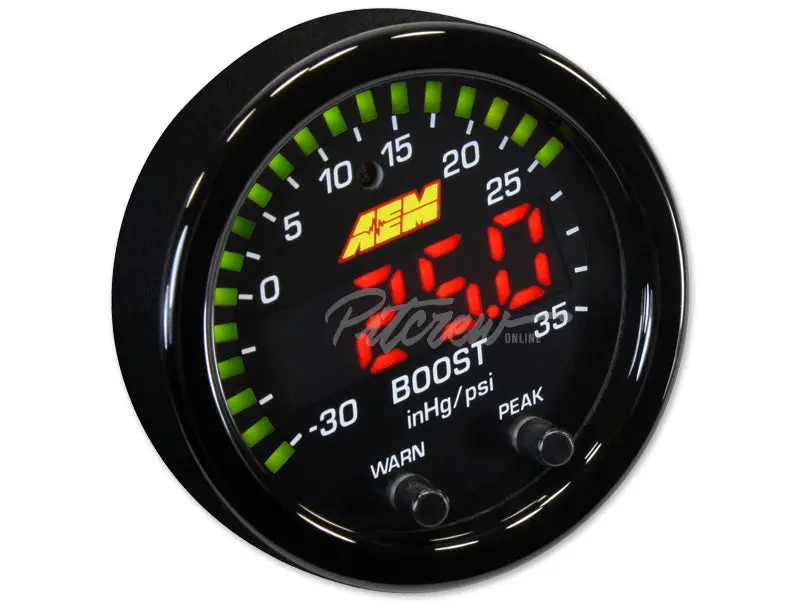 Aem X Series Boost Display Gauge 35Psi / 2.5Bar 30-0306 1