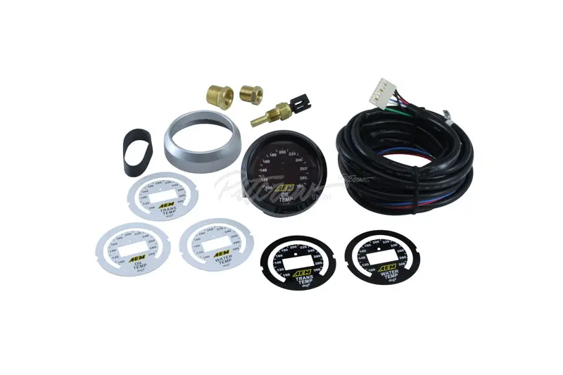 Aem Oil Temp Display Gauge 100-300F 30-4402 1