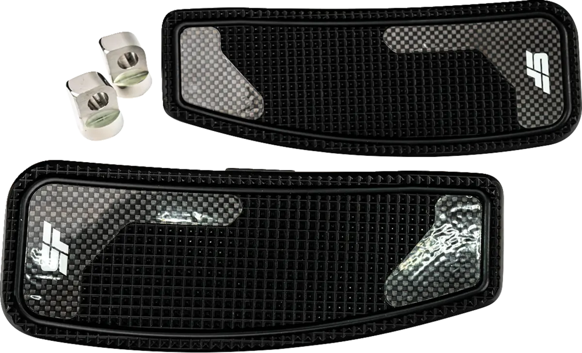Slyfox Mini Floorboards - Black Anodized - Male Mount Sf-906-00-1 1