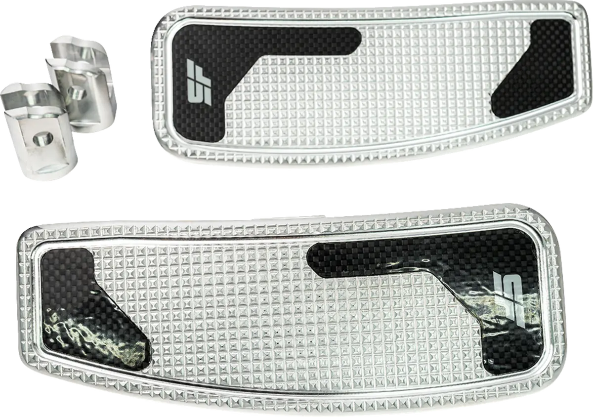 Slyfox Mini Floorboards - Chrome Polished - Male Mount - M8 Sf-906-01-2 1
