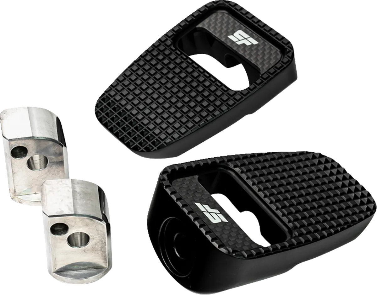 Slyfox Foot Pegs - Black Anodized - Rear Sf-904-02-1 1
