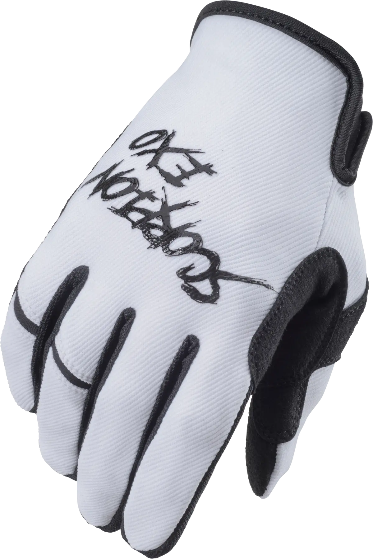 Scorpion Exo Air-Stretch Performance Gloves * Grind White/Black, Small 1
