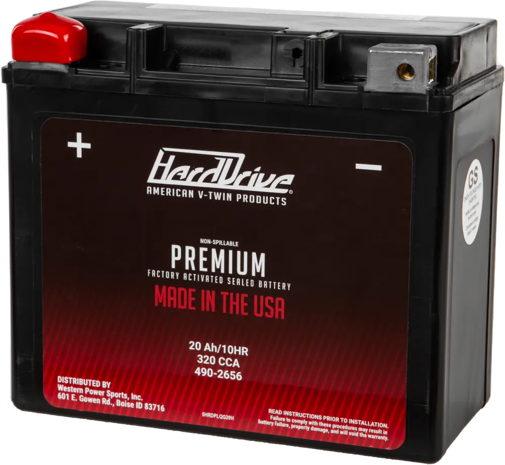 Harddrive Fxr 84'-94'     Gyz20h / Ytx20h Premium Battery 1