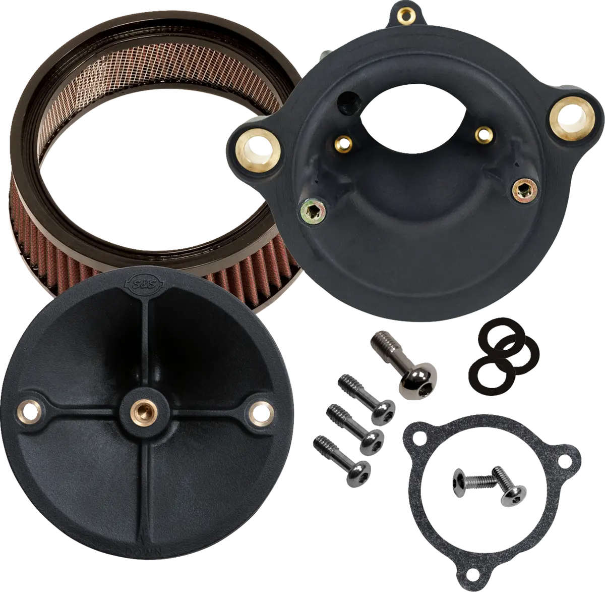 S&S Cycle Super Stock® Stealth Air Cleaner Kits 1