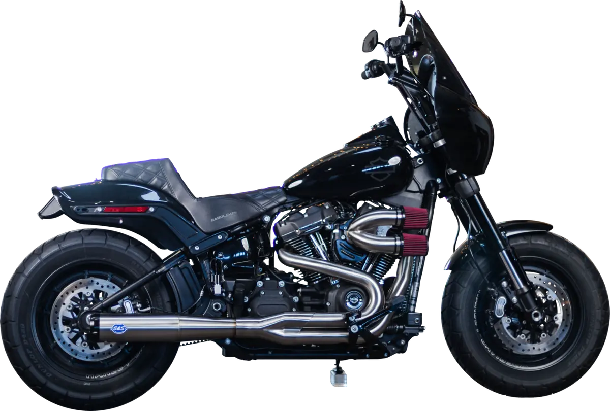 S&S Cycle 2-Into-1 Superstreet Exhaust System 1