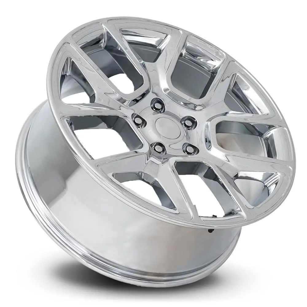 24X10 Chrome Fr76 Ram 1500 Replica Wheels(+25Mm Offset) 2