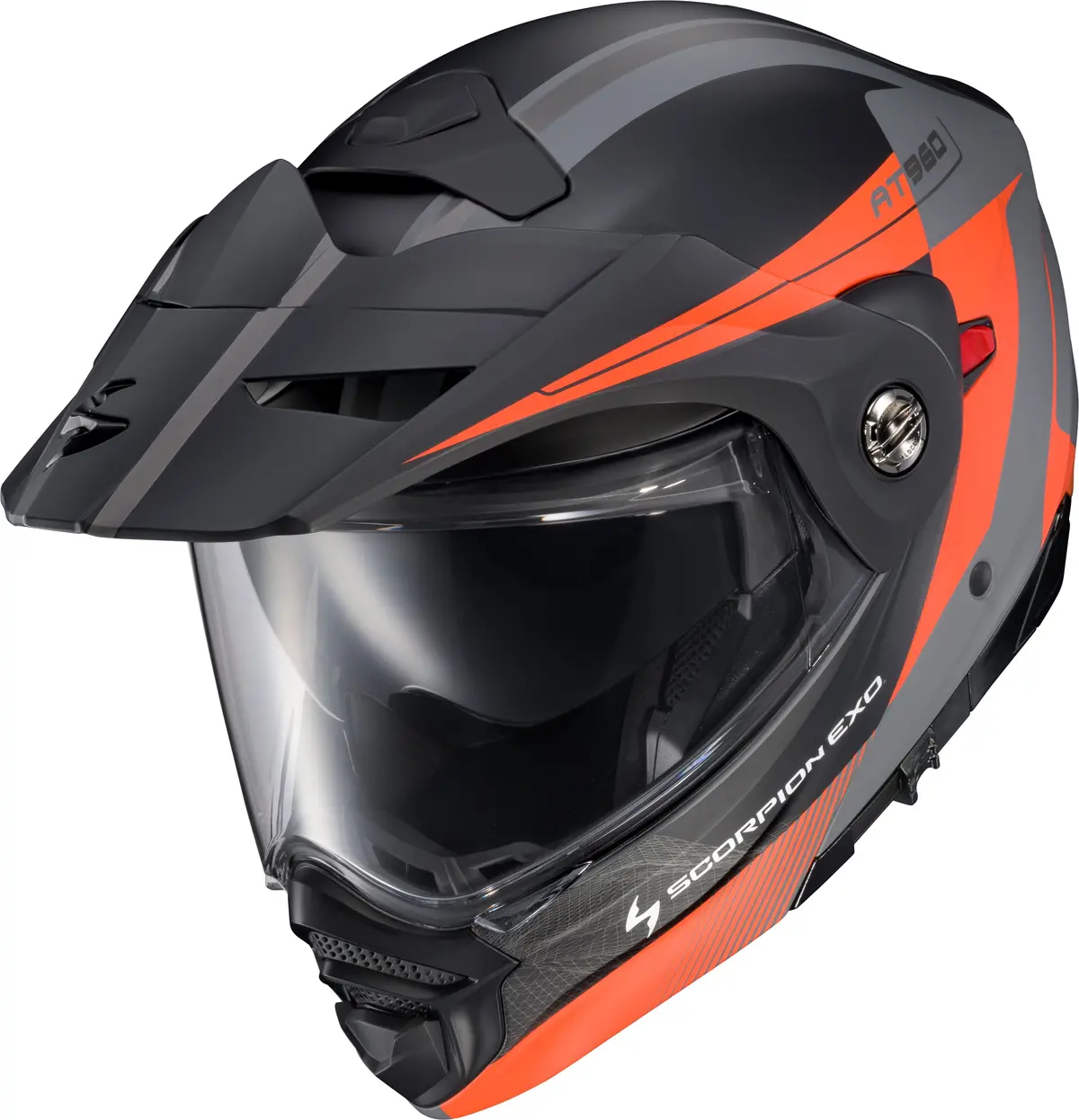 Scorpion Exo Exo At960 Modular Helmet Topographic 2 Or/Grey Xl 1