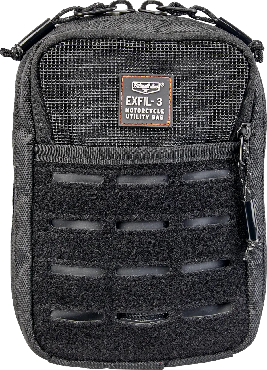 Biltwell Exfil-3 Bag 2.0 - Black 3015-01 1