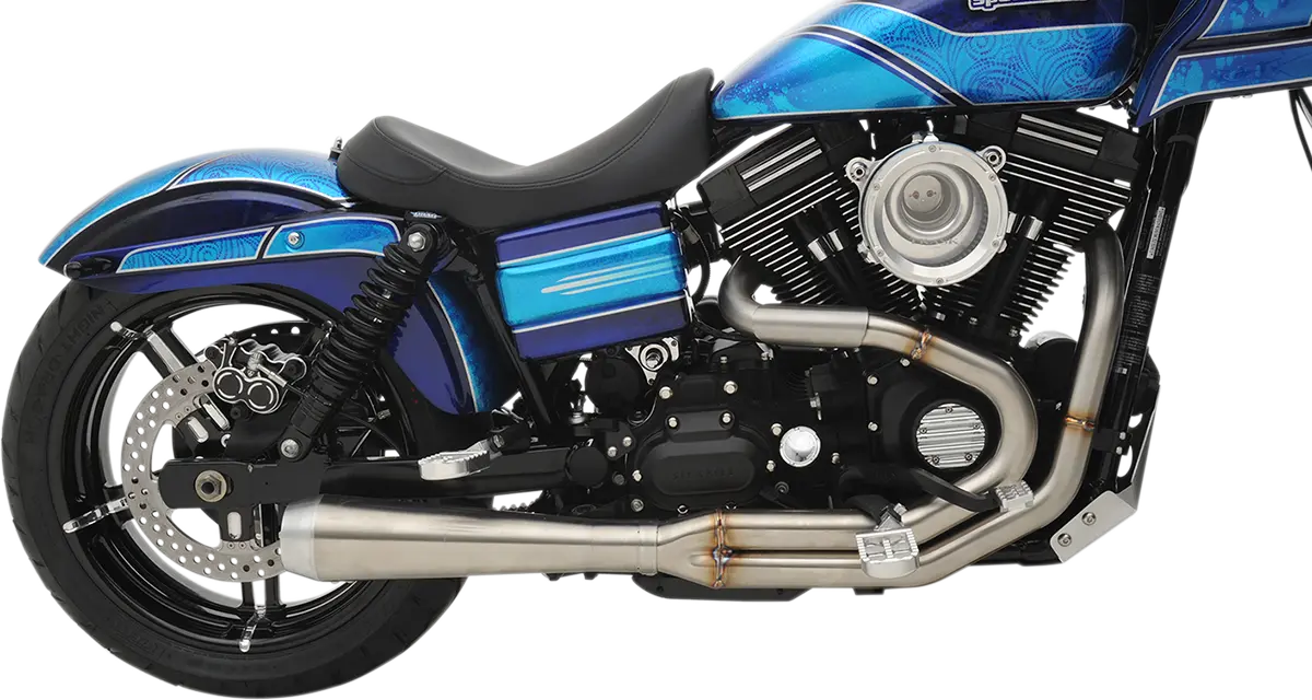 Bassani Xhaust Road Rage 3 Exhaust - Stainless - '91-'17 Dyna 1D1ss 1