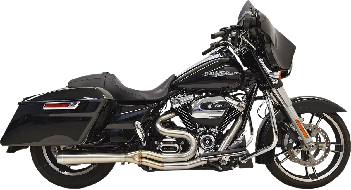 Bassani Xhaust 2:1 Exhaust - Stainless Steel 1F22ss 1
