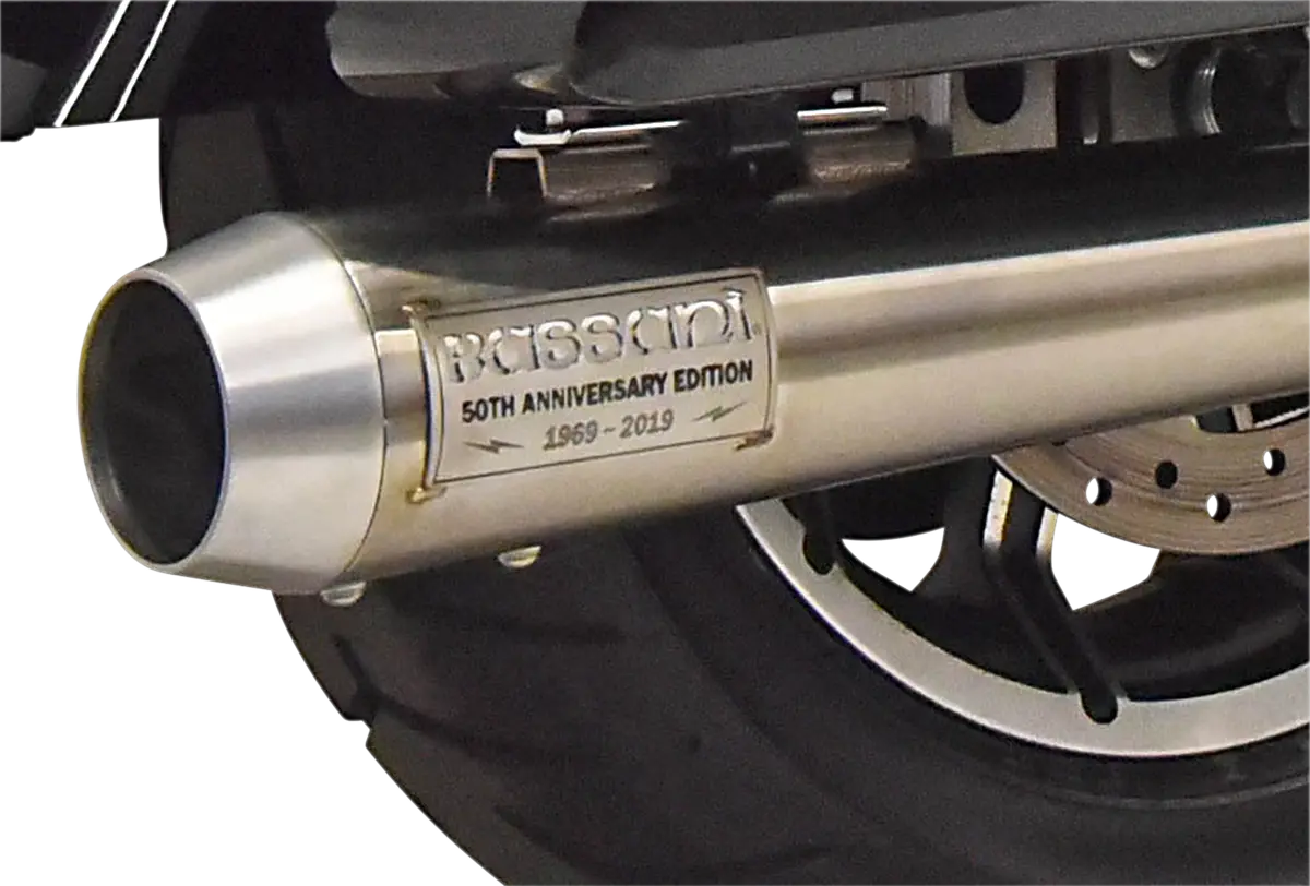 Bassani Xhaust 50Th Anniversary 2:1 Exhaust - Stainless Steel - M8 Fl 1F50ss 1