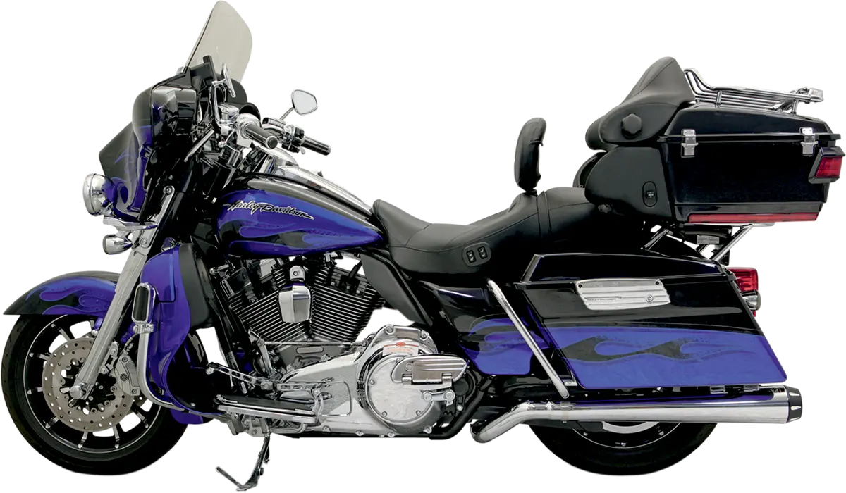 Bassani Xhaust Mega Power Pseudo Muffler - Chrome - '09 - '20 Fl 1F49r 1