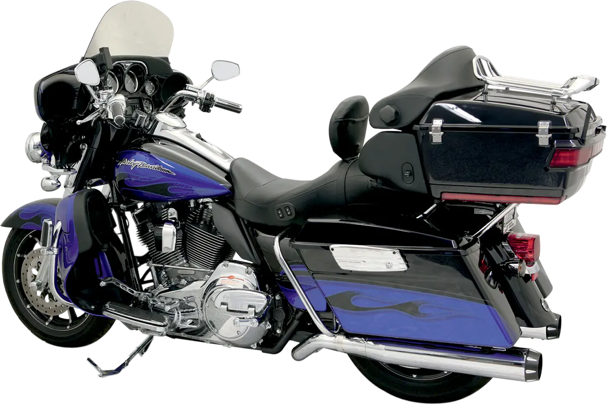 Bassani Xhaust B1 Pseudo Muffler - Chrome - Fl '09 - '16 1F59r 1