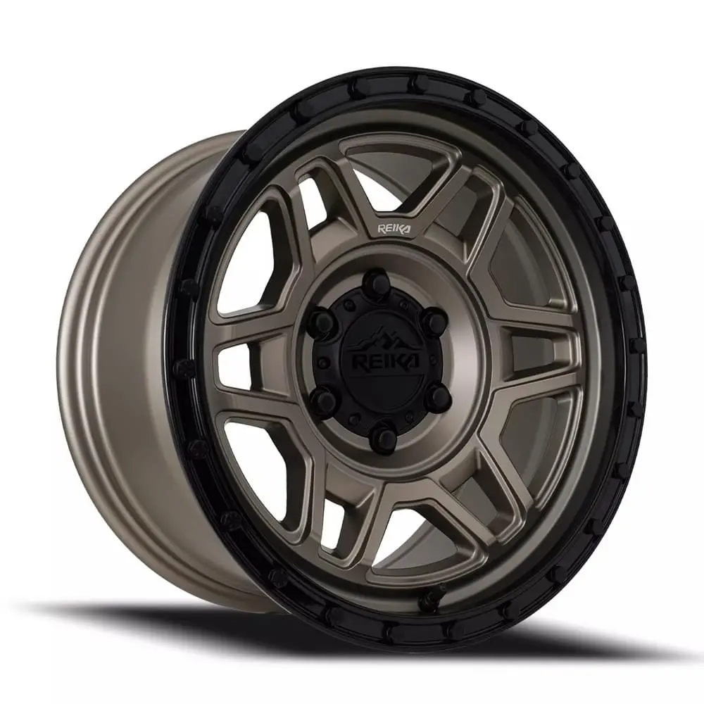 17X8.5 R40 Trooper Satin Bronze / Black Ring Alloy Rim | 5X150 (0Mm Offset) 1