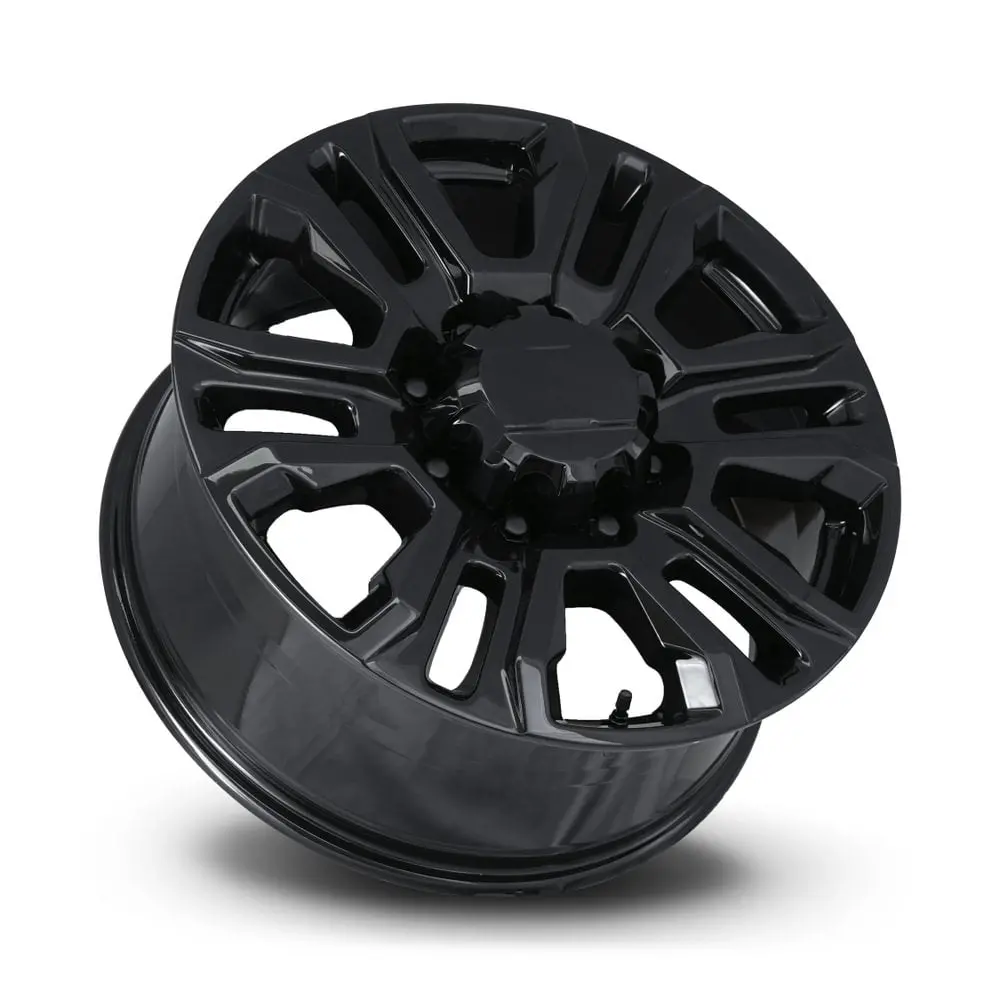 20X8.5 Gloss Black Gm Truck 2500 Denali Style Wheels (Fr275, 8X180, +47 Offset) 2