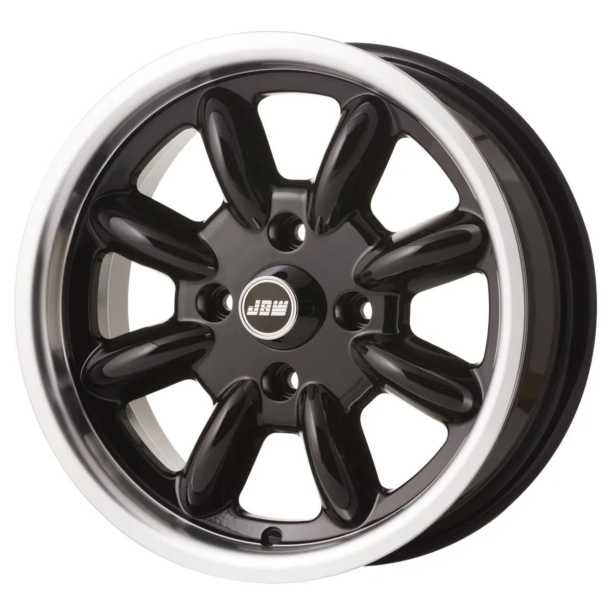 Jbw 15X6 Minilite 4X114.3 Et15 Black Polished Lip 1