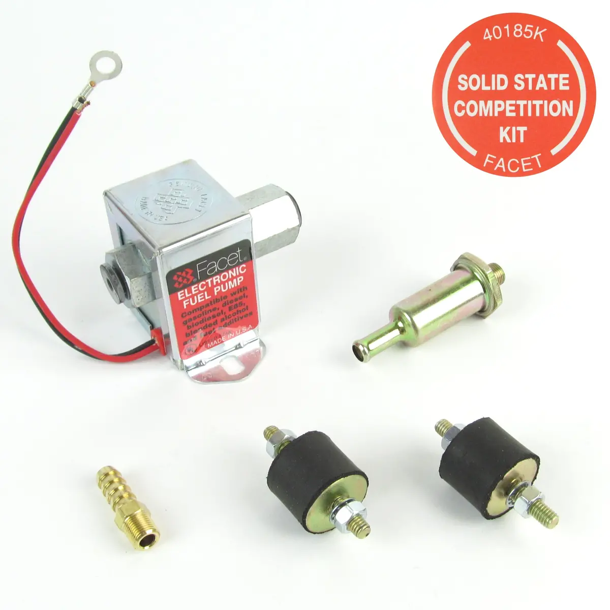 Facet Solid State Competition Fuel Pump Kit 6.0 - 7.0 Psi 1
