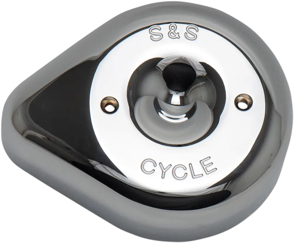 S&S Cycle Air Cleaner Cover - Teardrop - Chrome 170-0530 1