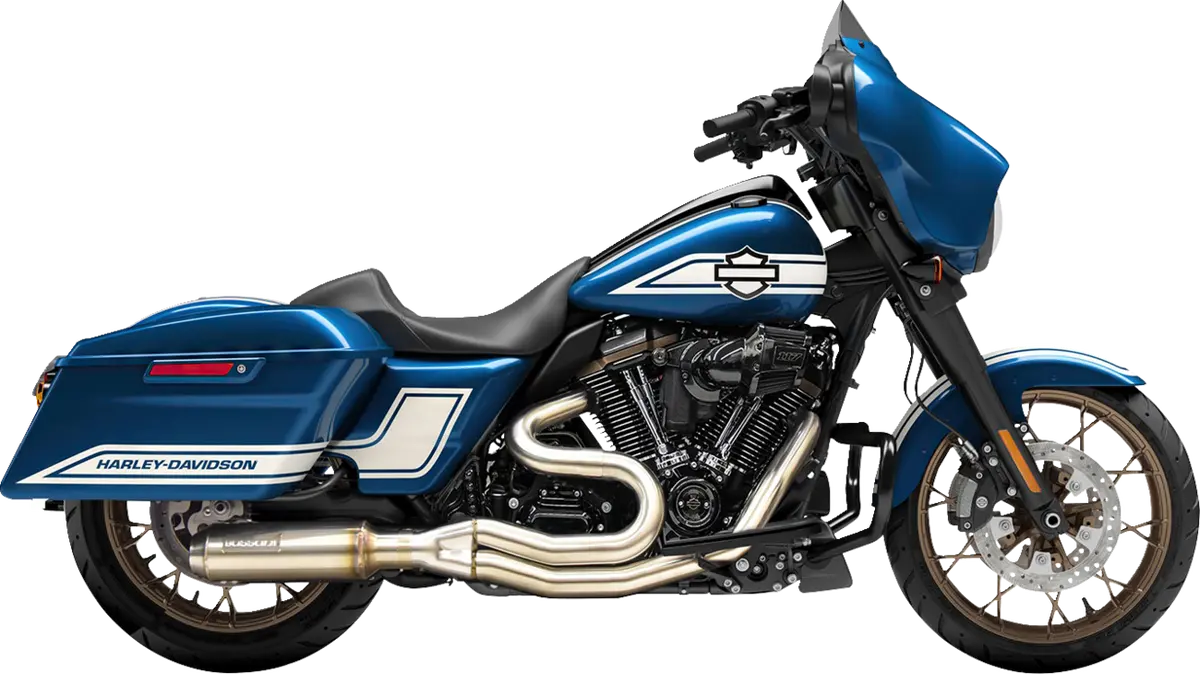 Bassani Xhaust 2-Into-1 Road Rage Iii Exhaust System - Stainless Steel - 49-State - M8 Touring 1F22sse 1