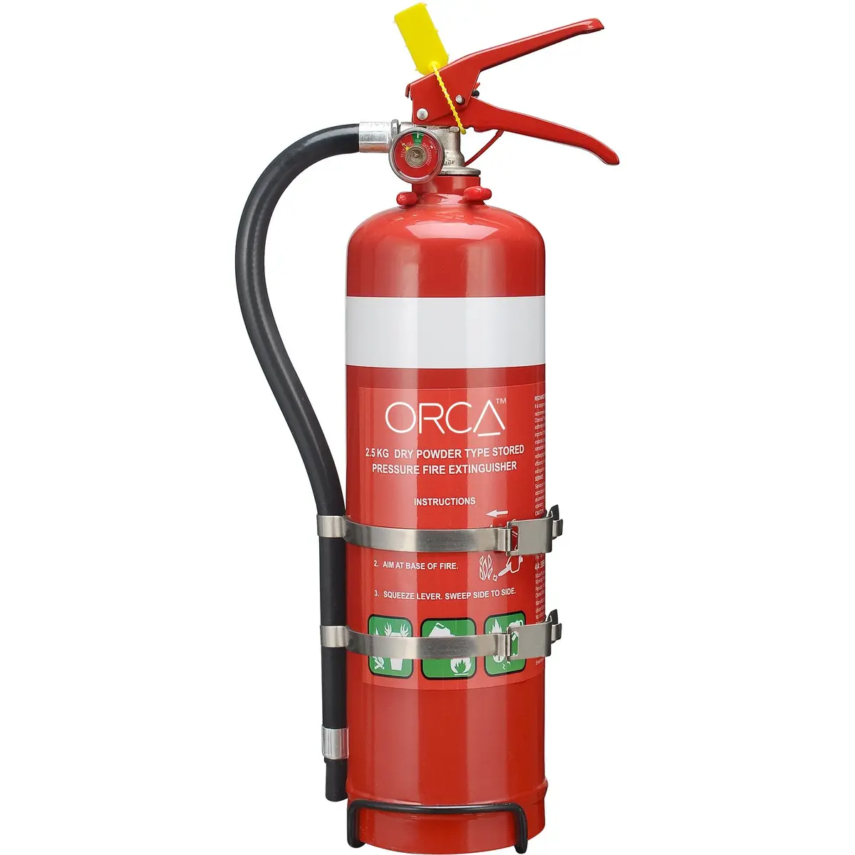 2.5Kg Fire Extinguisher With Double Strap 1