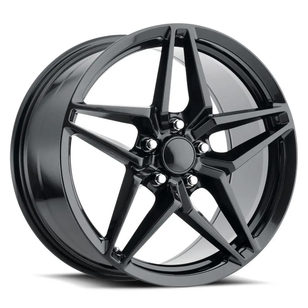 19X10 Carbon Black C7 Zr1 Style For Corvette (Fr29, 5X120.65Mm, +79 Offset) 1