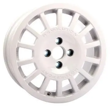 Revolution Gr14 15X7 5X120 Bmw White Gravel Wheels 1