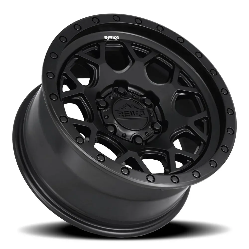 17X8.5 Aluminum Wheel With 6X139.7 Bolt Pattern - Satin Black 2