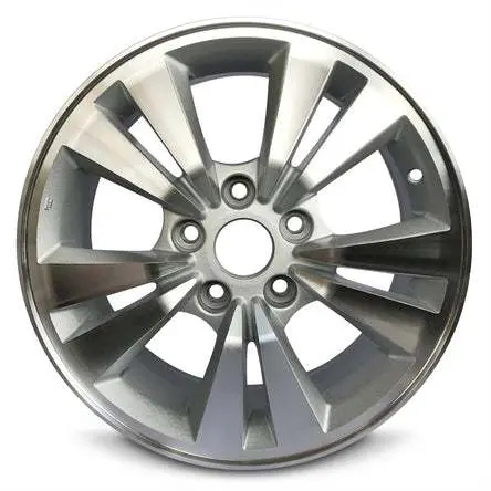 16X7 Honda Accord Aluminum Wheel / Rim Design A , 2011-2012 1