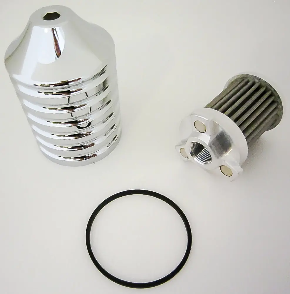 Harddrive Billet Reusable Oil Filter 1