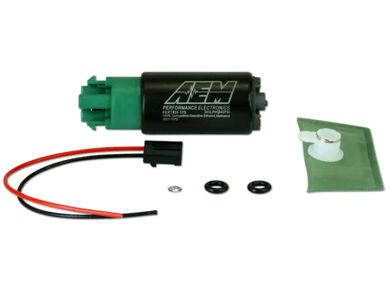 Aem 320Lph E85 High Flow In Tank Fuel Pump 65Mm Offset Inlet 1