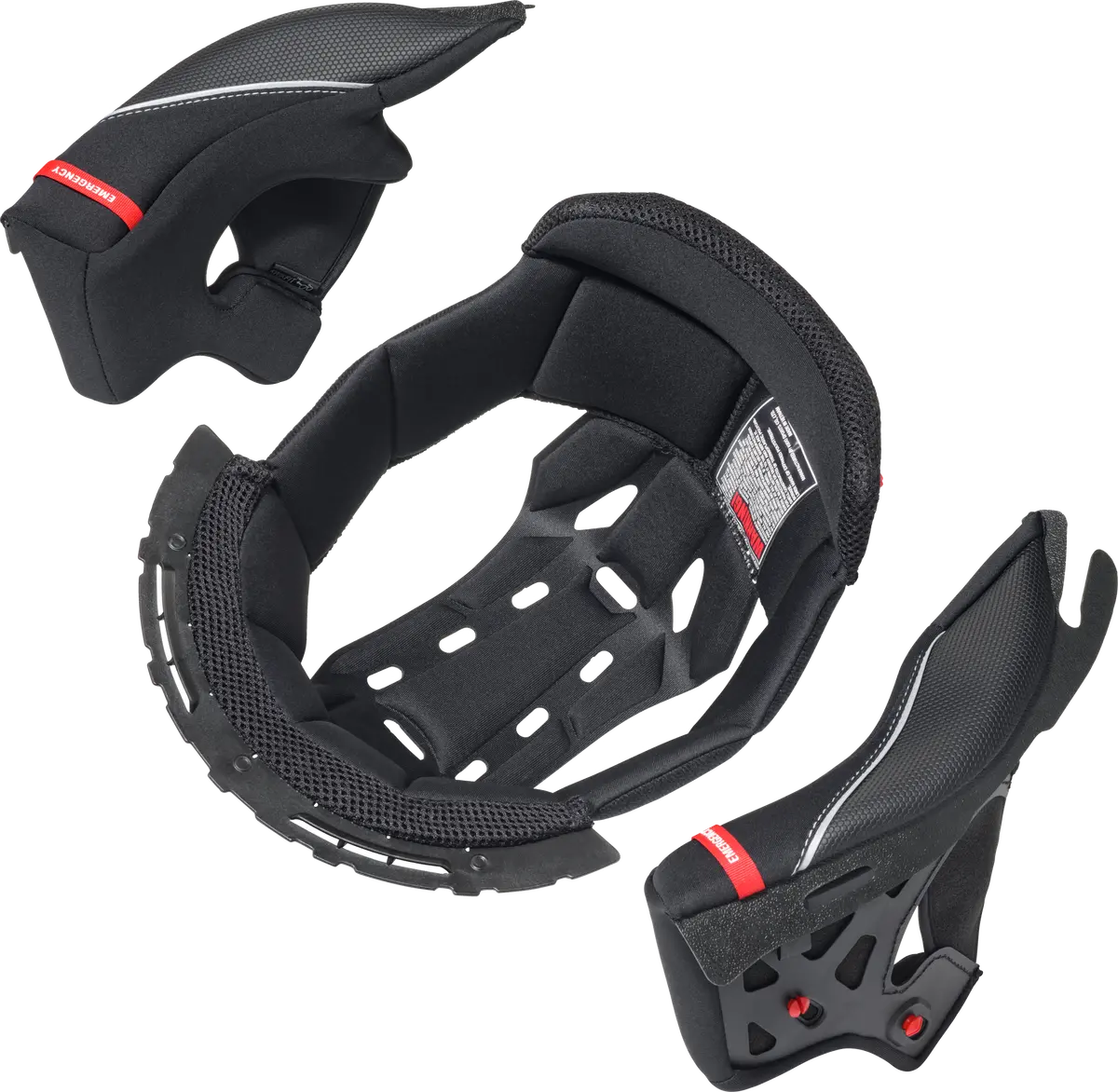 Scorpion Exo Exo R430 Kwikwick C Liner And Cheek Pad Kit 4X * Comfortable Motorcycle Helmet Accessories 1
