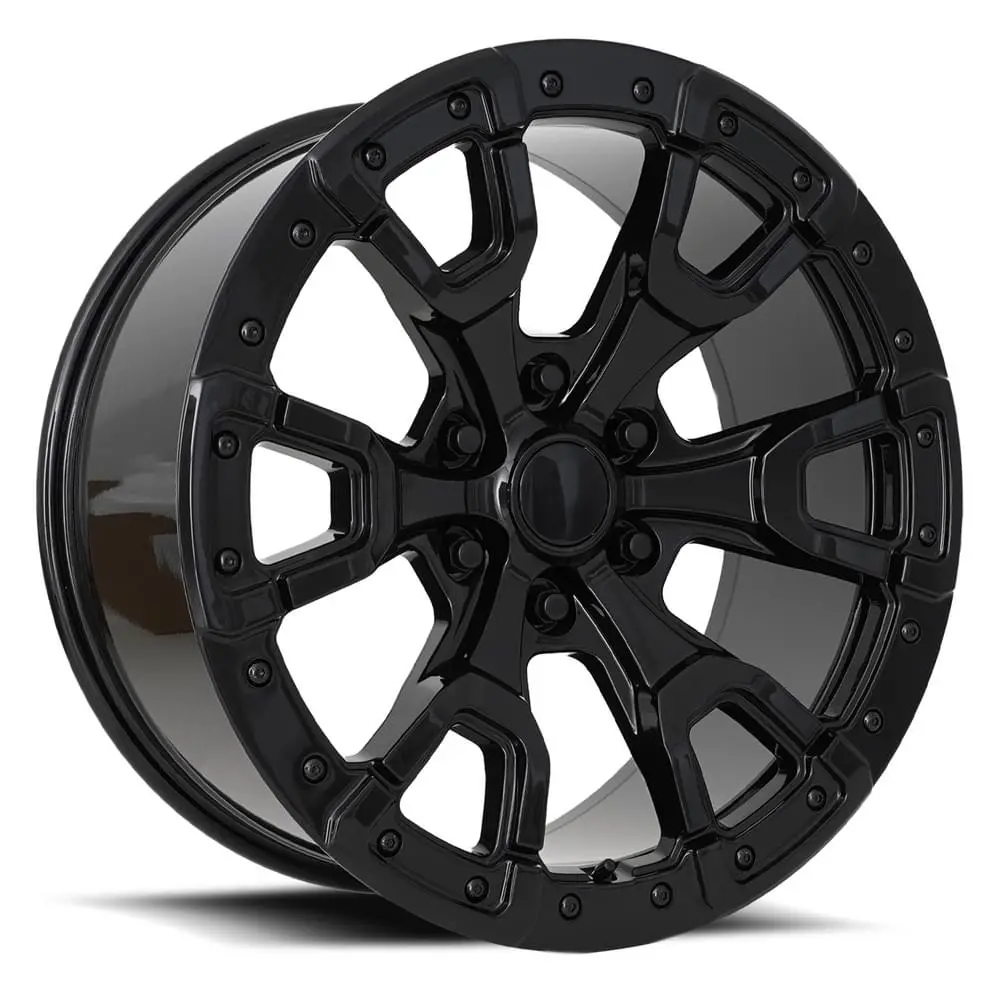20X9 Gloss Black Ford F-150 Raptor Style Wheels (Fr99, 6X135, +20 Offset) 1