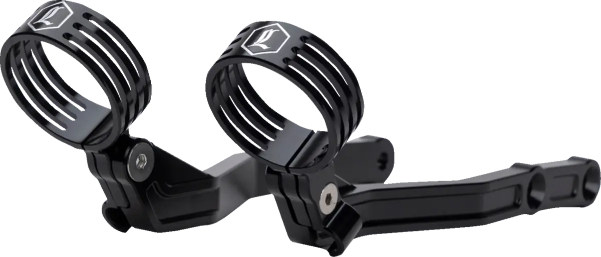 Legend Suspension Revo Arc Billet Remote Reservoir External Mounts For Cvo/Fl Models  24'-25' 2