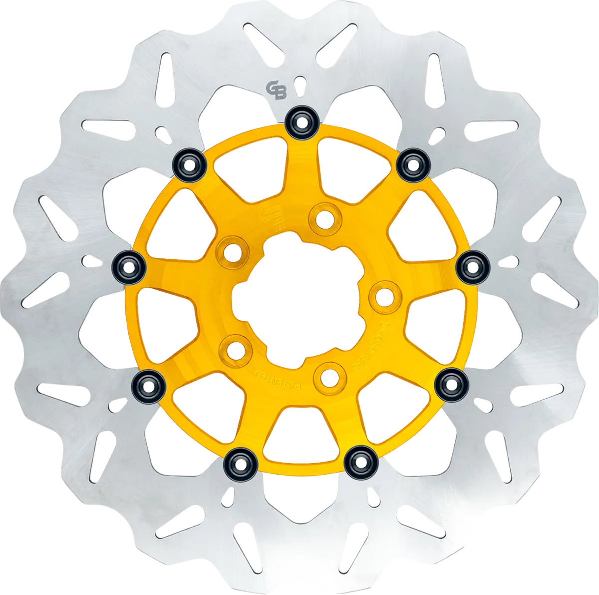 Gbrakes Brake Rotor - Rear - Gold Gbdu016 1