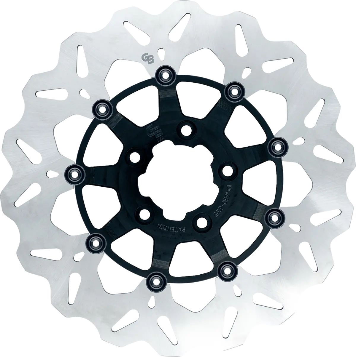 Gbrakes Wave® Brake Rotor - Front - 12.5" - Black Gbdu007 1