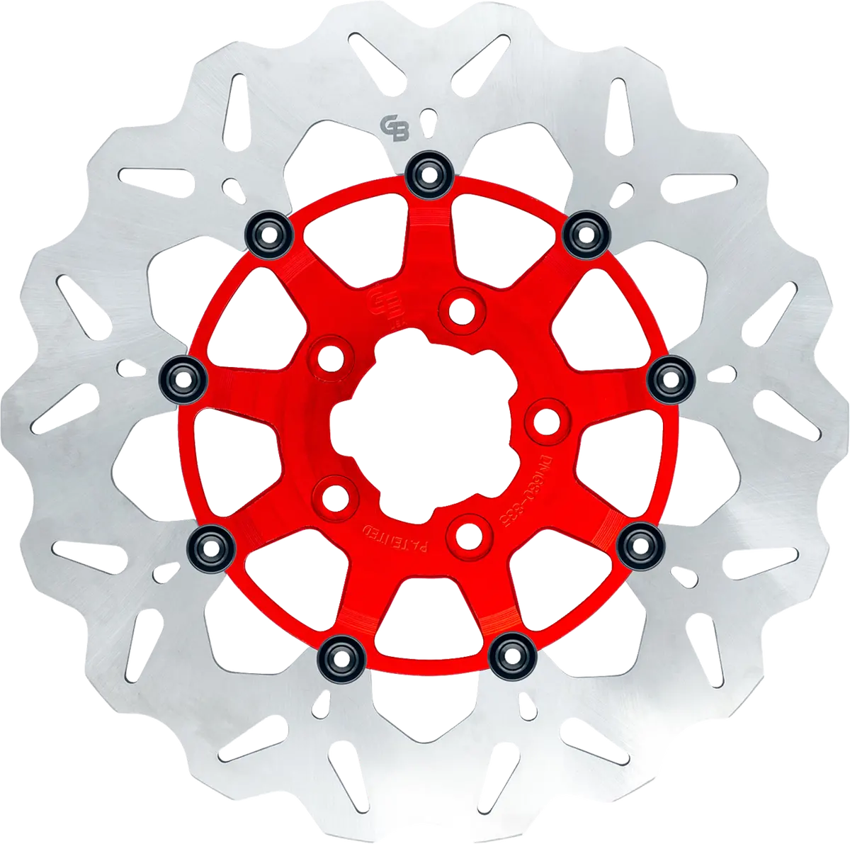 Gbrakes Brake Rotor - Front - Red Gbdu019 1