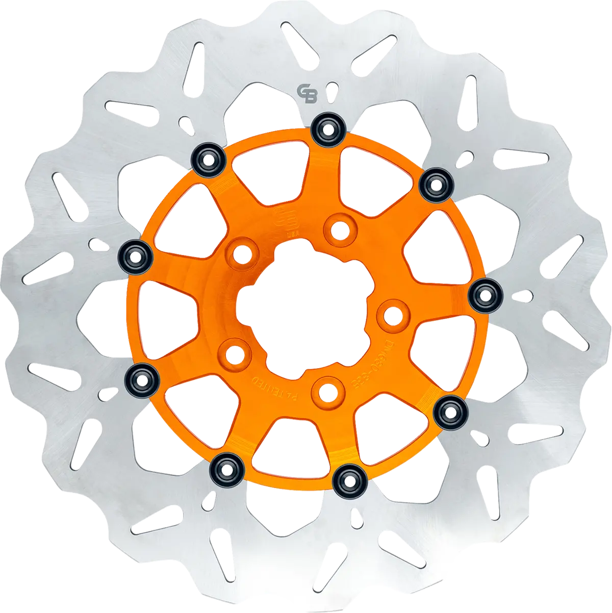 Gbrakes Brake Rotor - Front - Orange Gbdu020 1