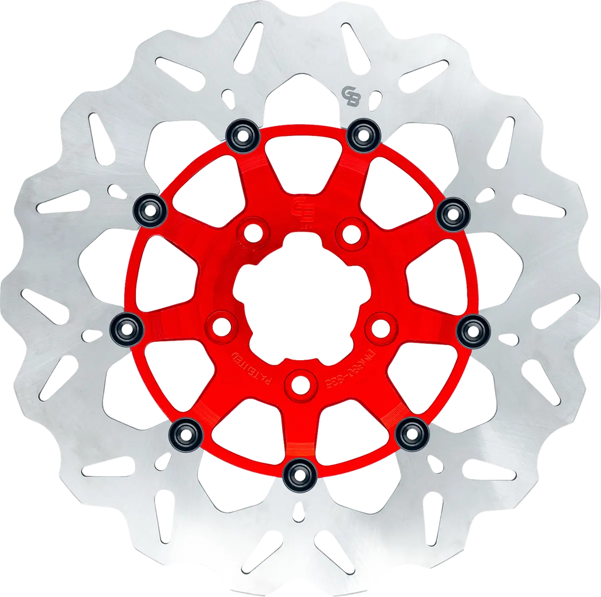 Gbrakes Brake Rotor - Front - Red Gbdu023 1