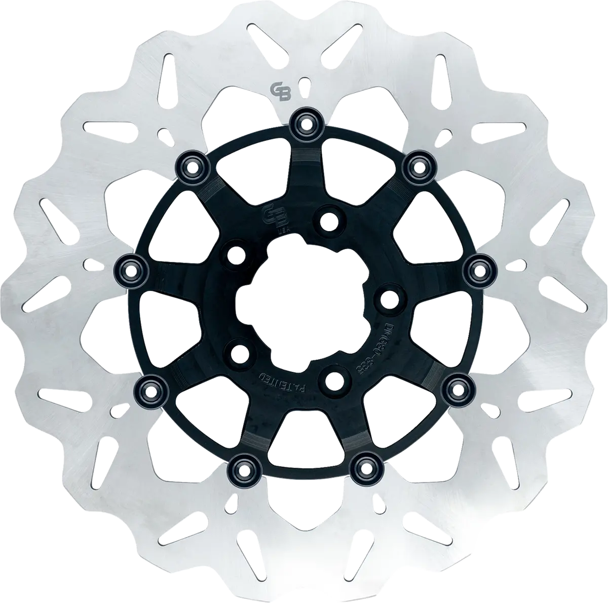Gbrakes Brake Rotor - Front - Black Gbdu003 1